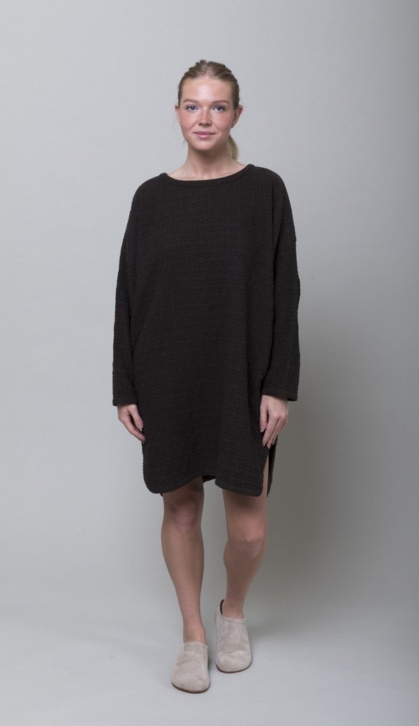 dark grey tunic dress Grey Fleece Activewear Tunic with Contrast Side Panels 2XL[+$2.99] main image 1