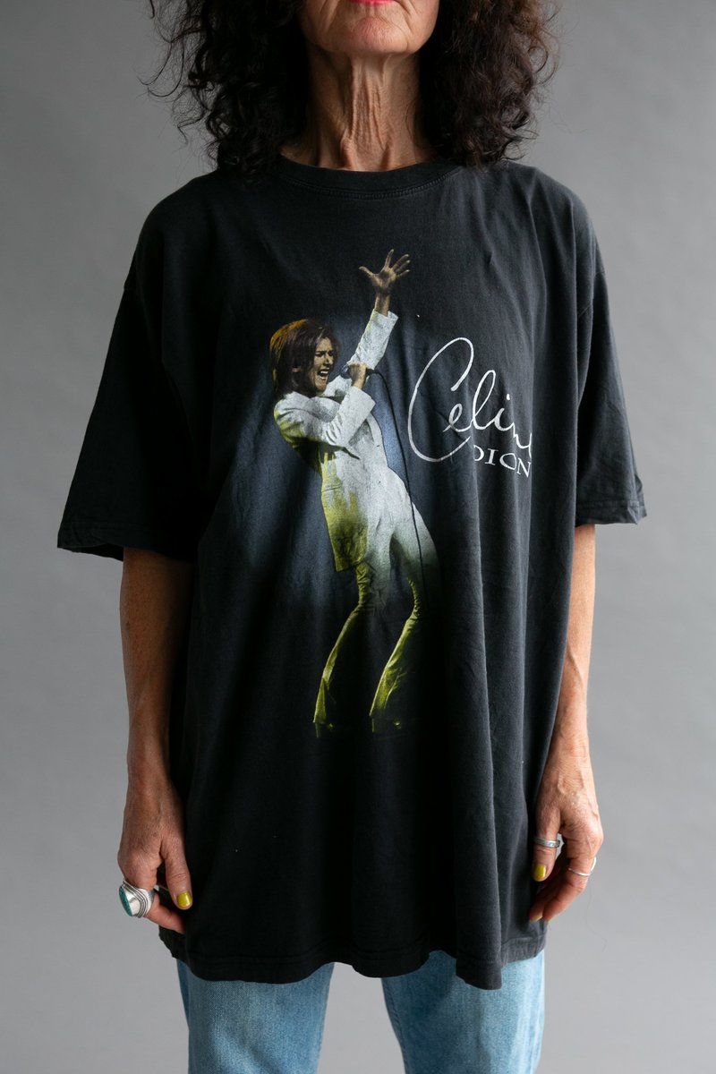 Vintage Celine Dion Tshirt - Black | Garmentory