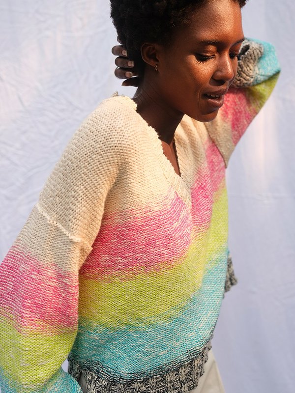 ELEVEN SIX BRIE SWEATER - MULTI 