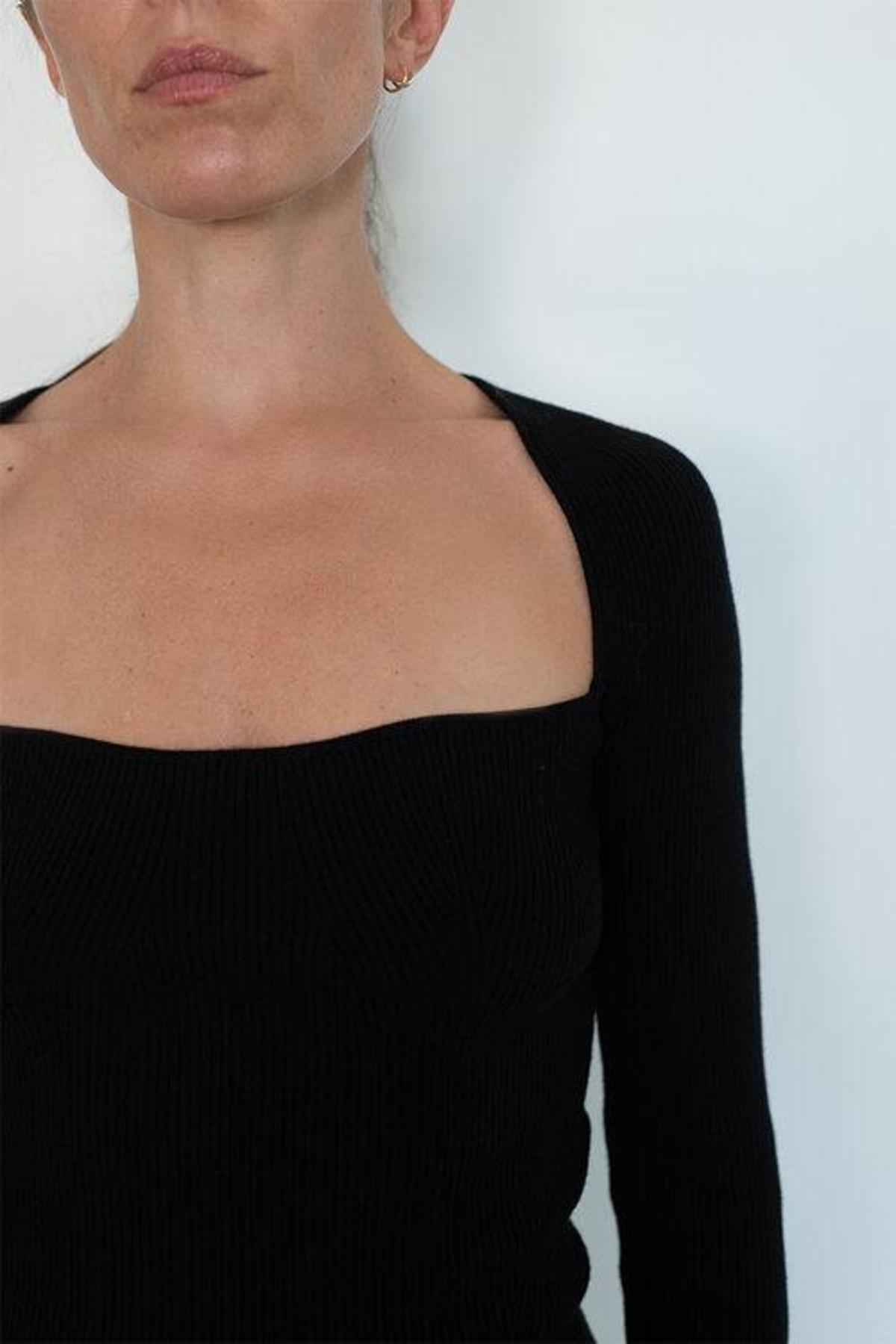 ELEVEN SIX ELLE SWEATER - BLACK - Image 4 of 7