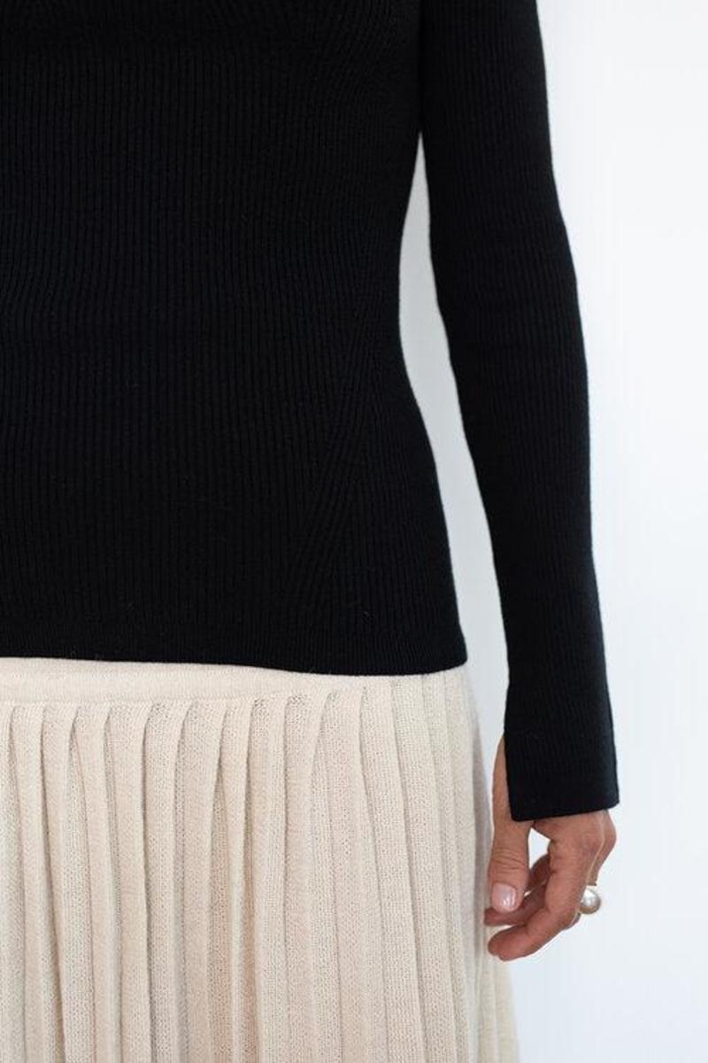 ELEVEN SIX ELLE SWEATER - BLACK