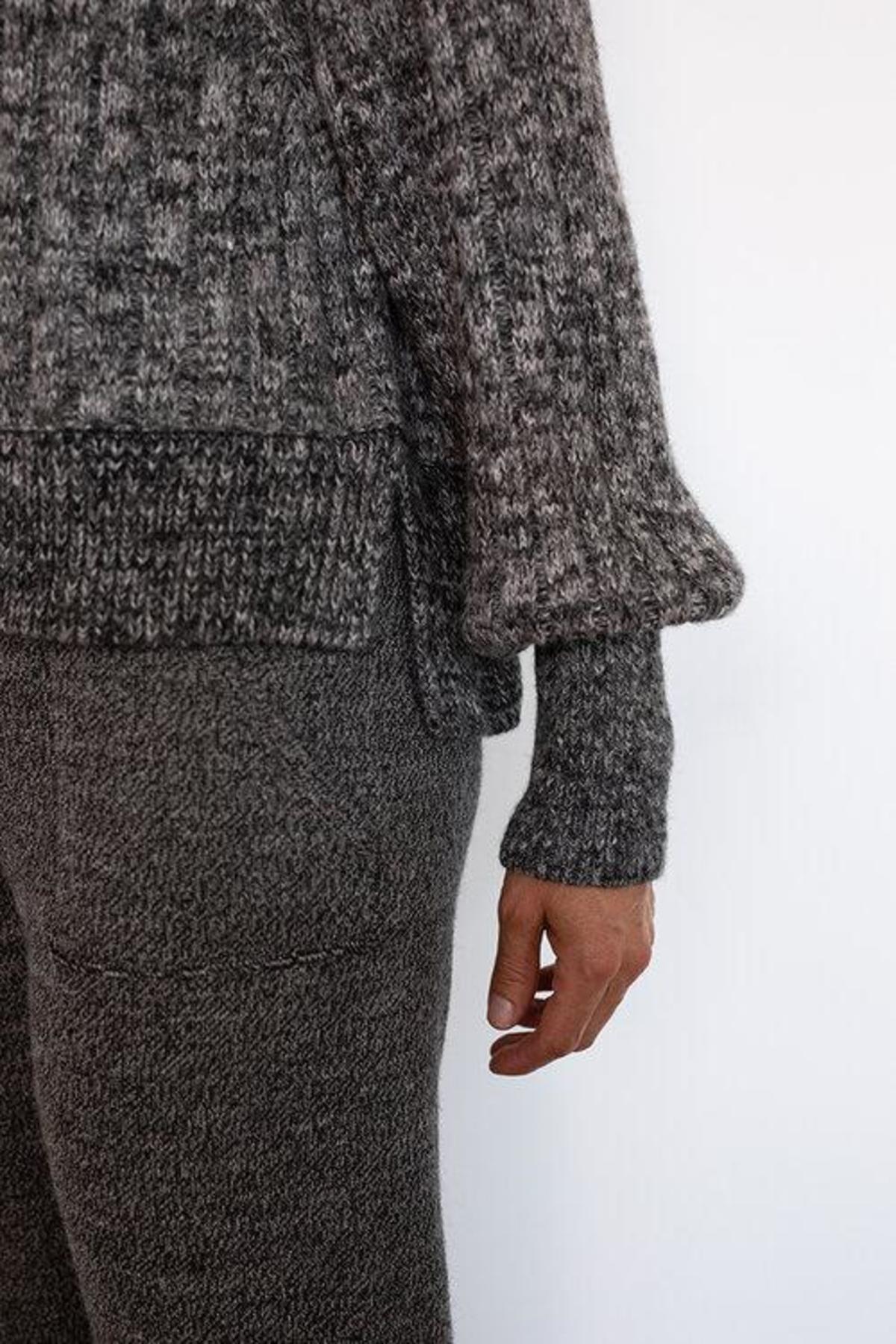 Eleven Six Lara Hoodie Sweater - Salt & Pepper - Image 6 of 9