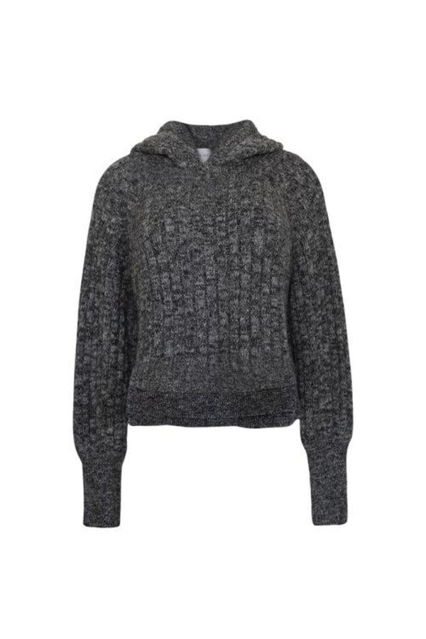 Eleven Six Lara Hoodie Sweater - Salt & Pepper
