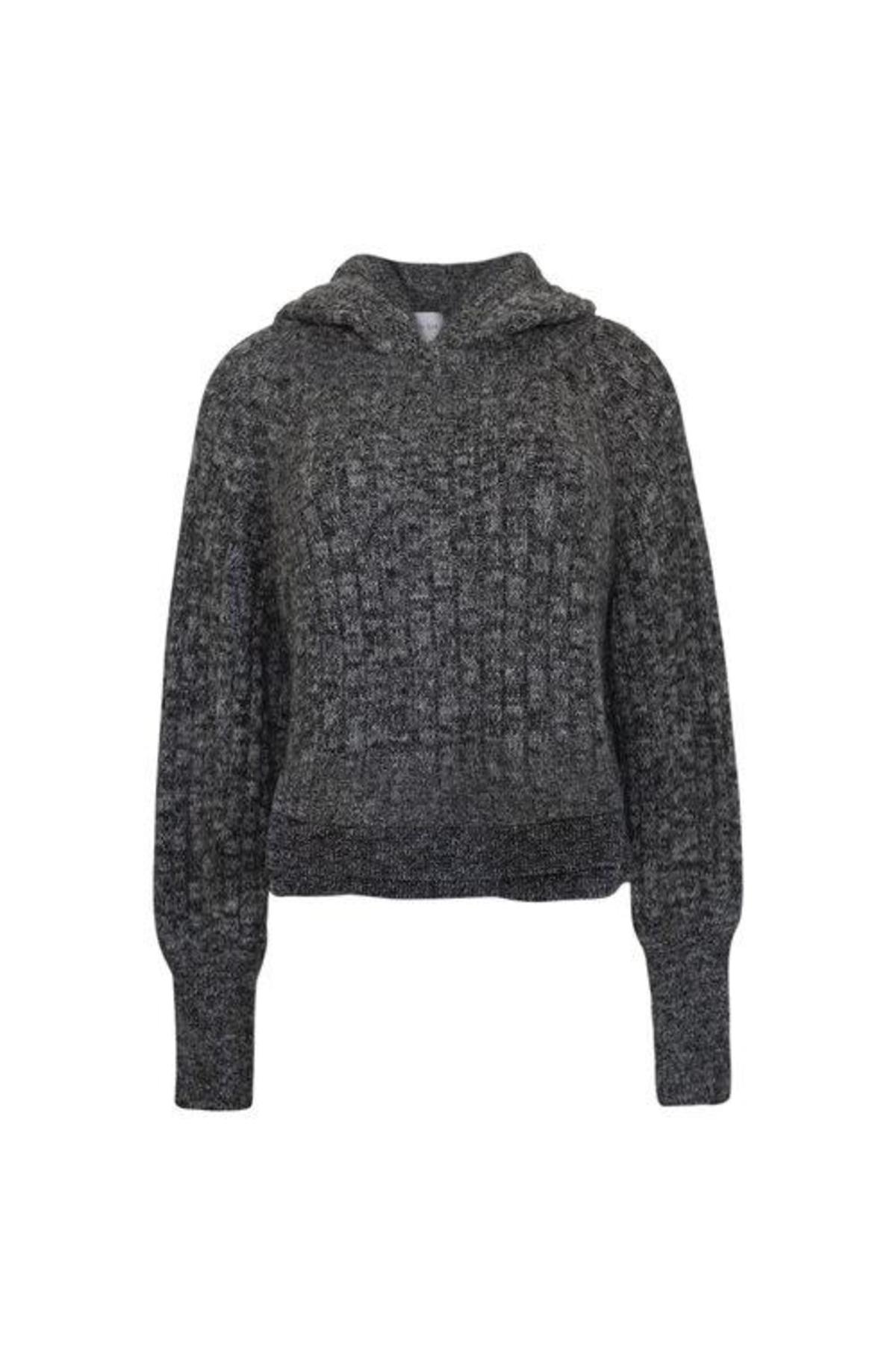 Eleven Six Lara Hoodie Sweater - Salt & Pepper - Image 9 of 9