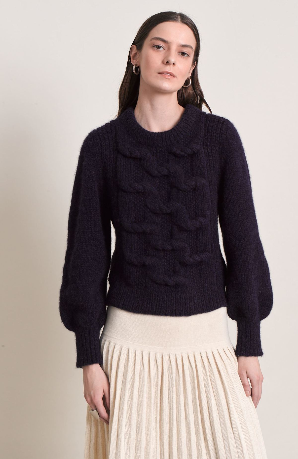 ELEVEN SIX Marlowe Sweater - Navy - Image 3 of 6