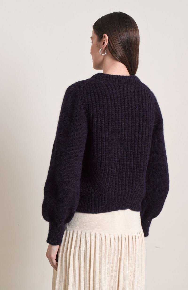ELEVEN SIX Marlowe Sweater - Navy