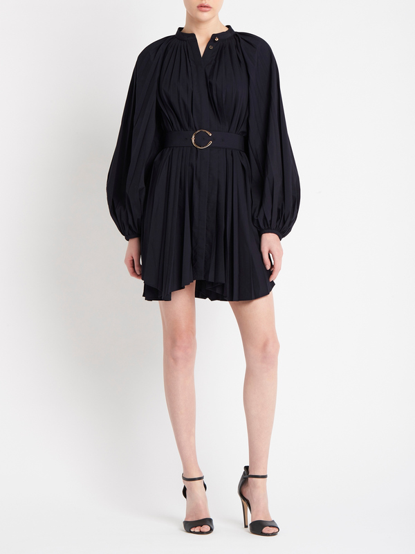 acler Margot Dress - Navy | Garmentory