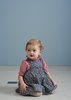 Kids Caramel Jupiter Baby Dress - Navy Flower - Thumbnail 1