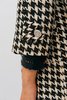 [Pre-loved]  Chanel Tweed Houndstooth Coat - Black/Cream - Thumbnail 7