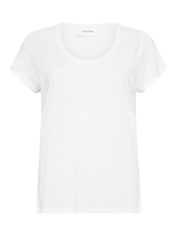 American Vintage Jacksonville Trapeze Tee - White