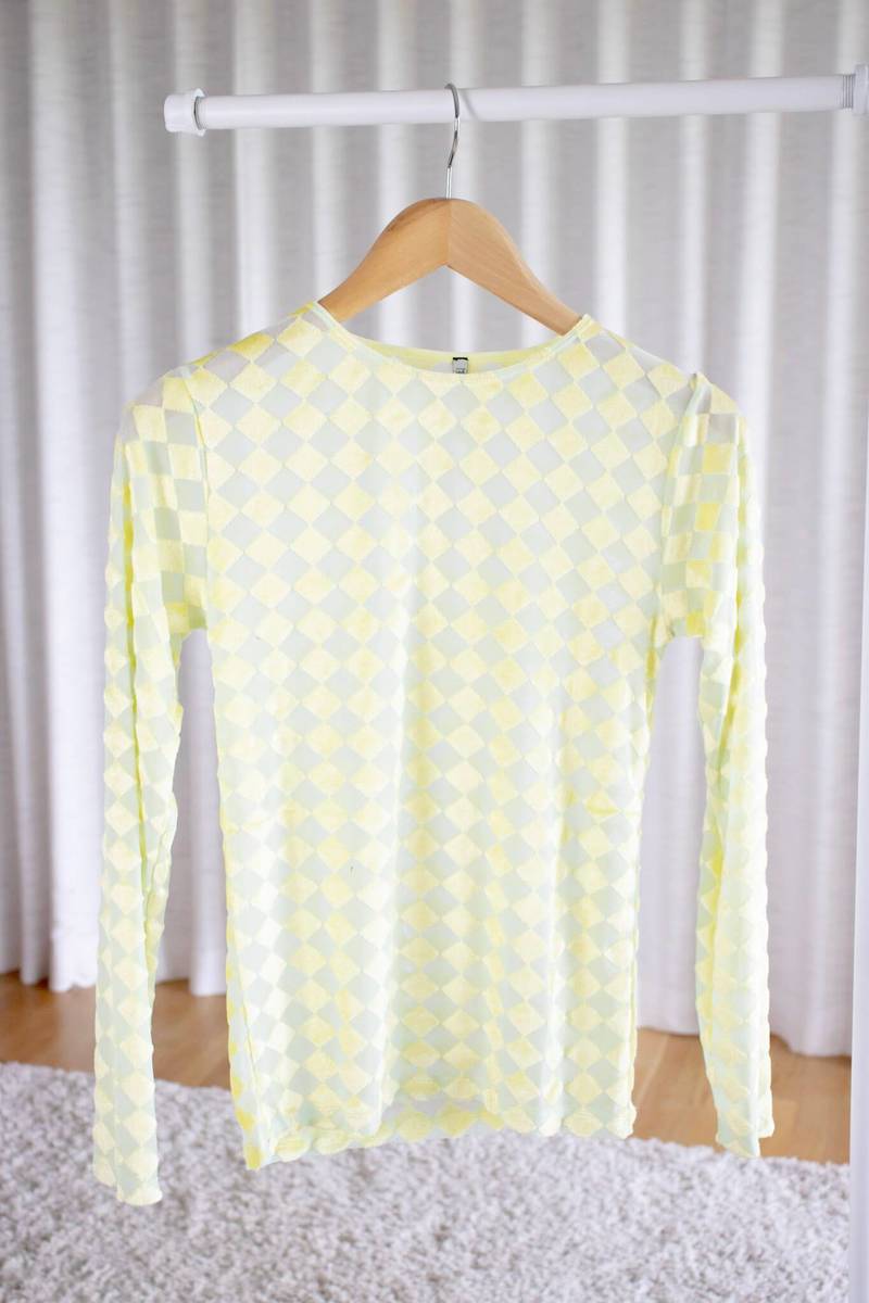 【値下げ】 Hewa - Tee Sleeve Long Omo Baserange Yellow Garmentory | トップス