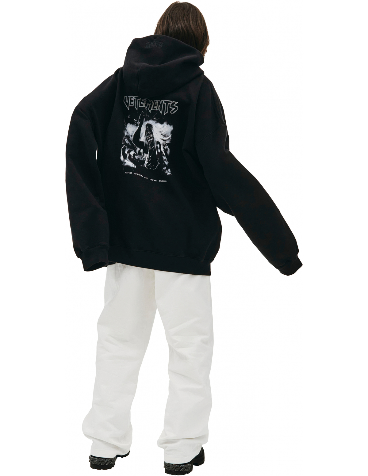 VETEMENTS The Book of the Dead パーカー Vetements Black Hoodie The Book of Dead | Garmentory