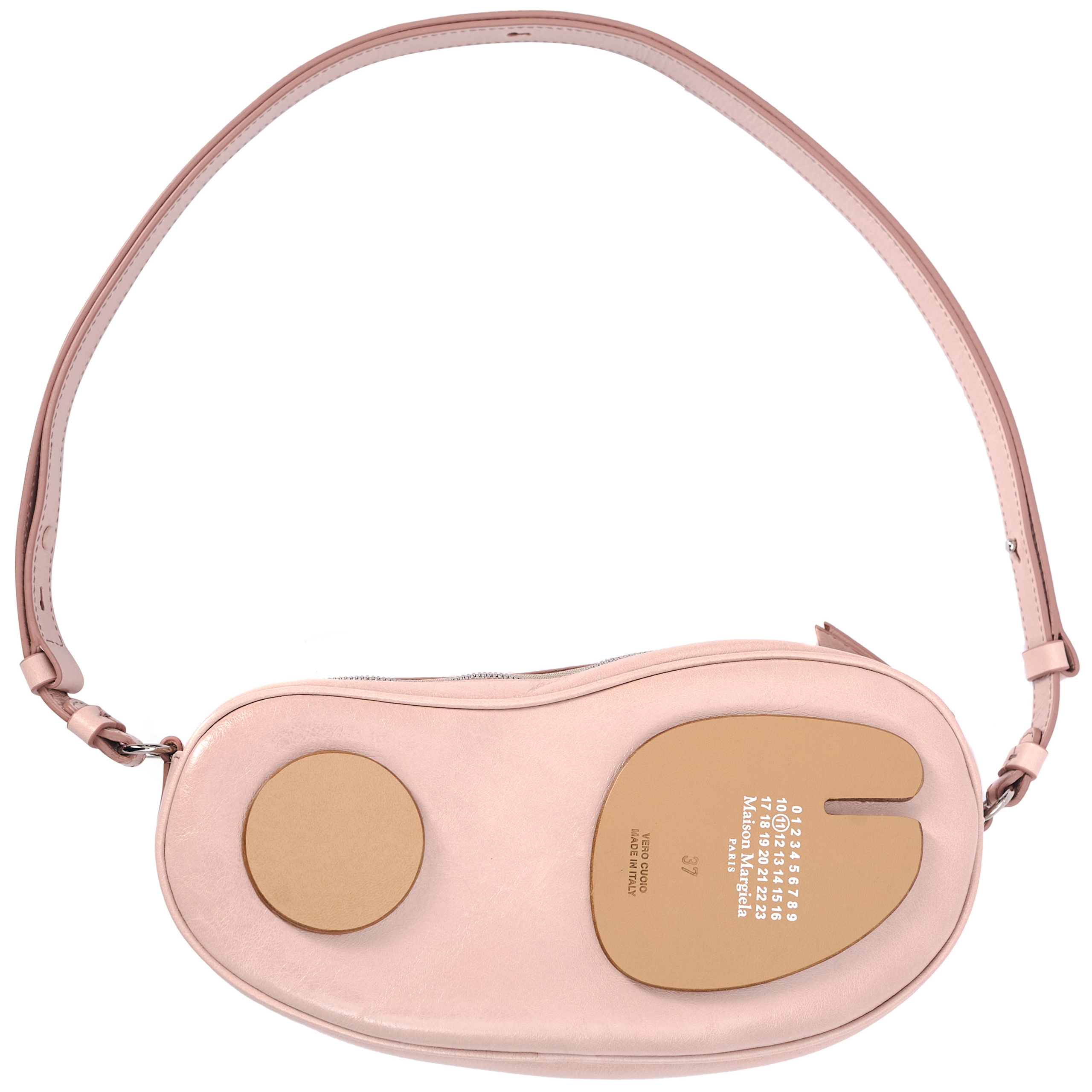 Maison Margiela Mini Shoulder Tabi Bag In Pink | Garmentory
