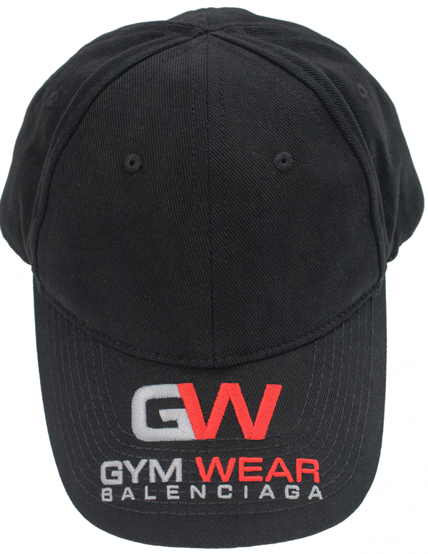 Balenciaga Black Gym Wear Cap | Garmentory