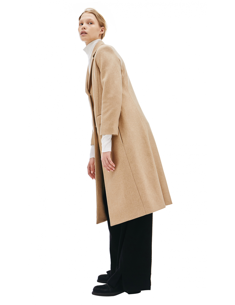 The Row Wool Coat - Beige