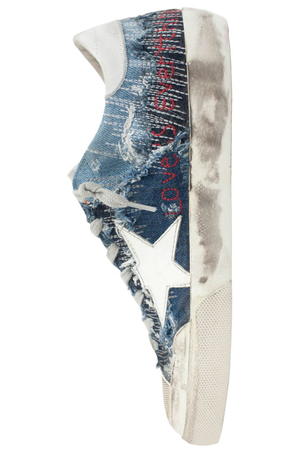 Golden Goose Deluxe Brand Denim Superstar Penstar Sneakers