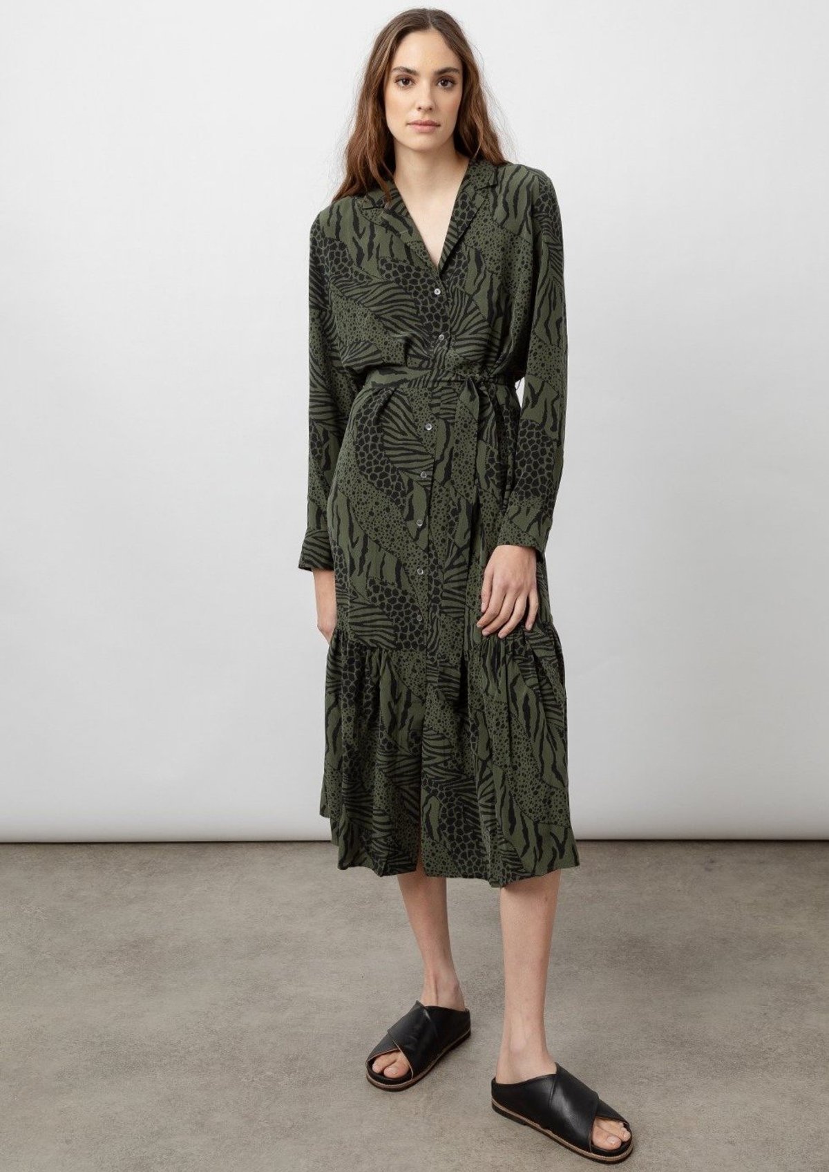 beatrice green dress Beatrice Dress-Sage – Love Olive Co main image 0