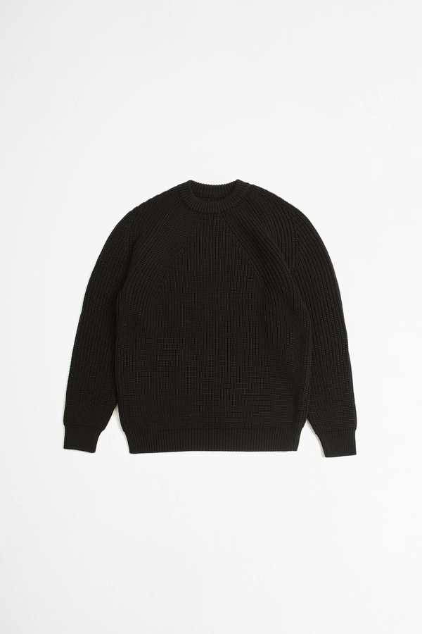 Batoner Signature Crew Neck - Black | Garmentory