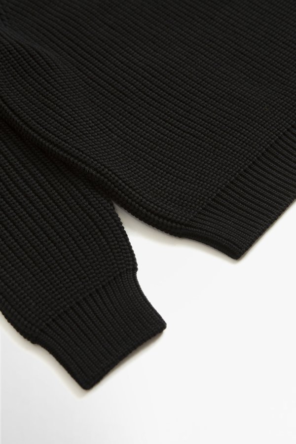 Batoner Signature Crew Neck - Black | Garmentory Batoner Signature Crew Neck - Black | Garmentory