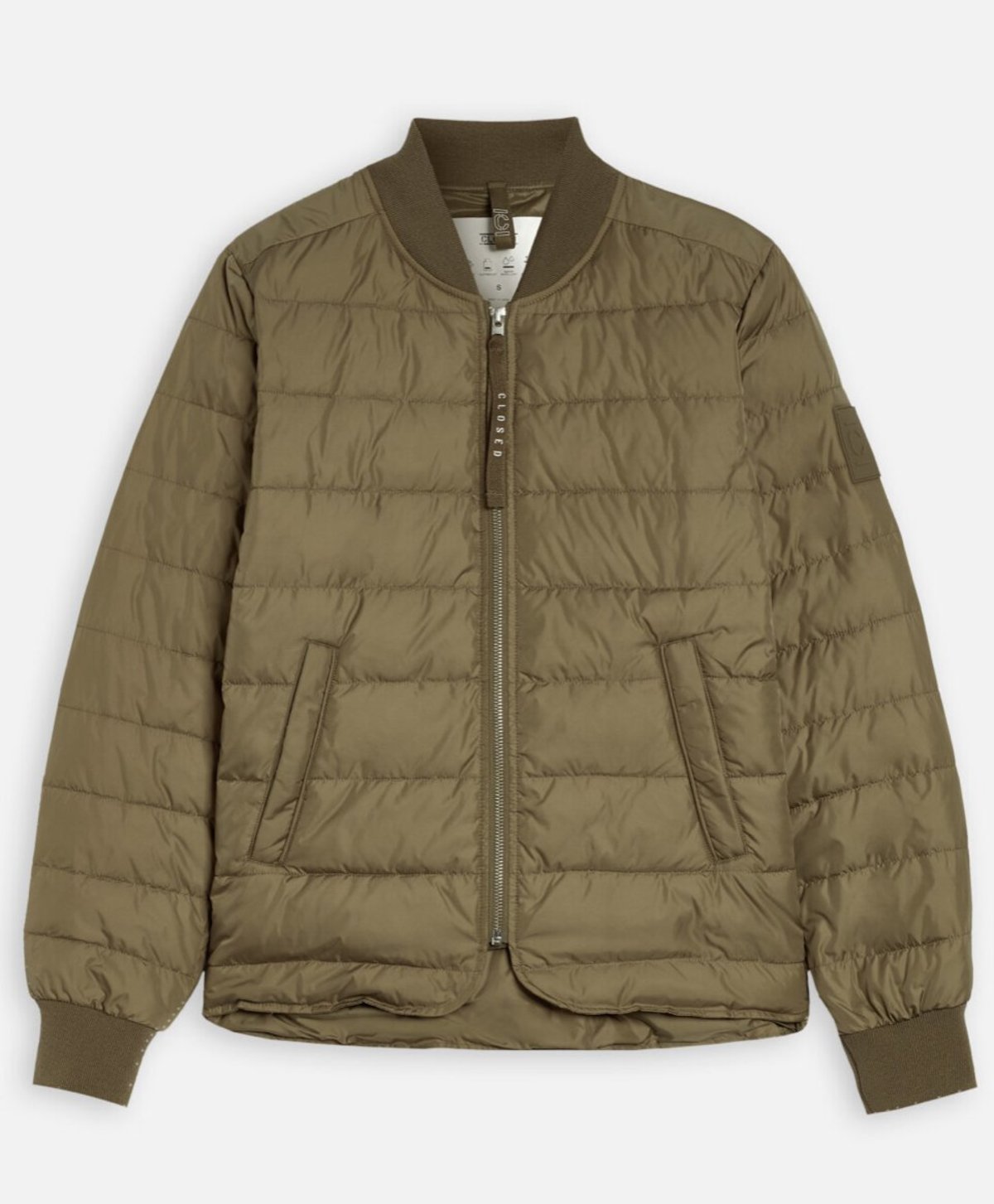 Closed Echo Ultalight Quilted Jacket Thyme Garmentory