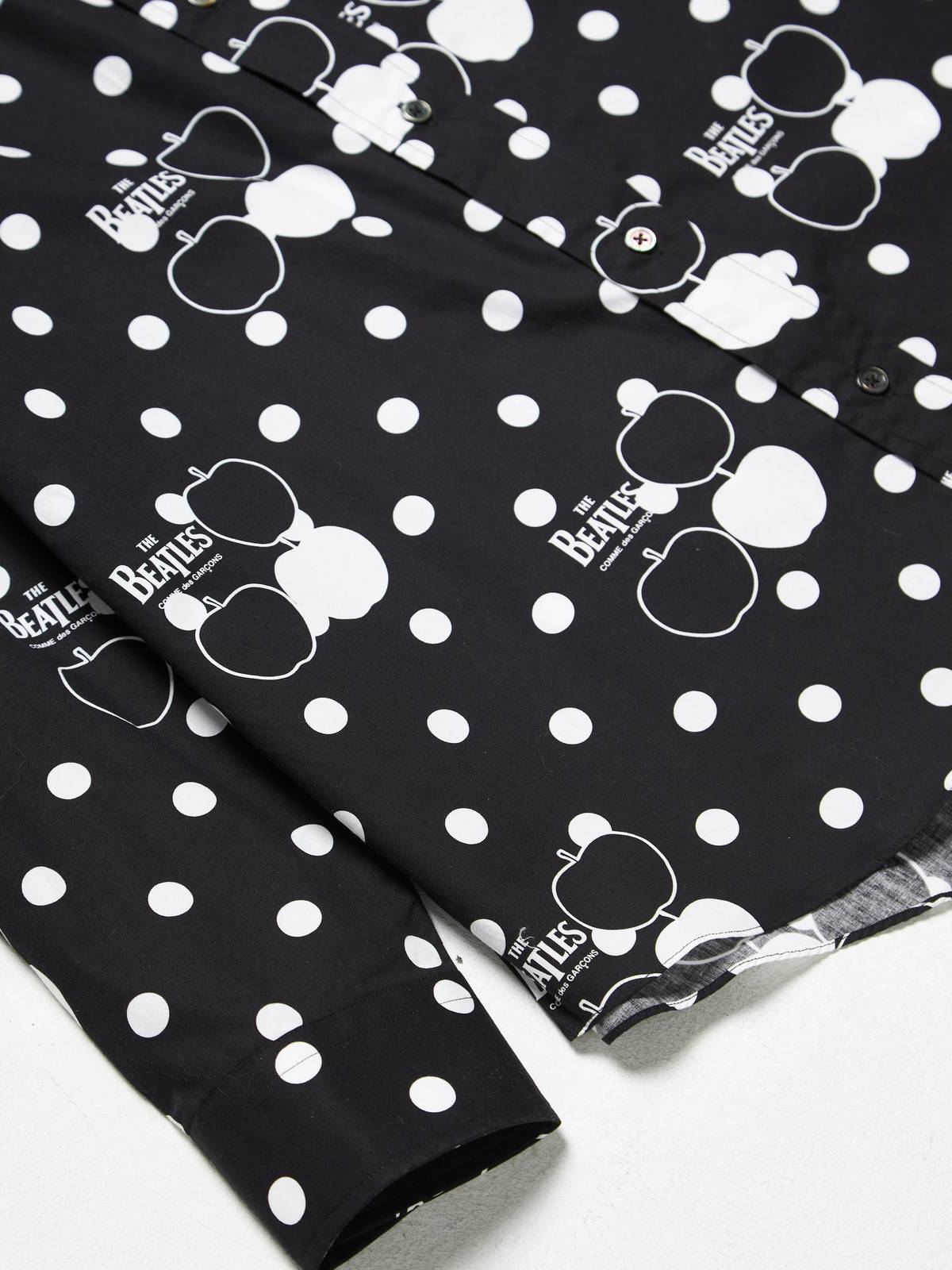 PRE-LOVED Comme des Garcons Polka Dot Beatles Apple Logo