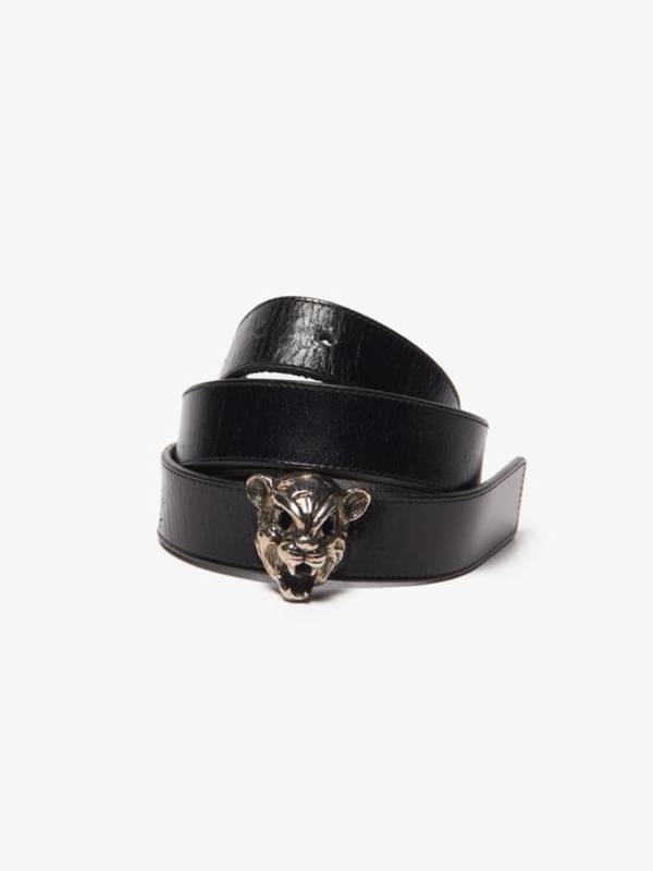 PRE - LOVED] Saint Laurent Paris Panther Cuff Leather Belt