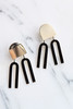 Quarry Lautner Earrings in Brass - Thumbnail 1