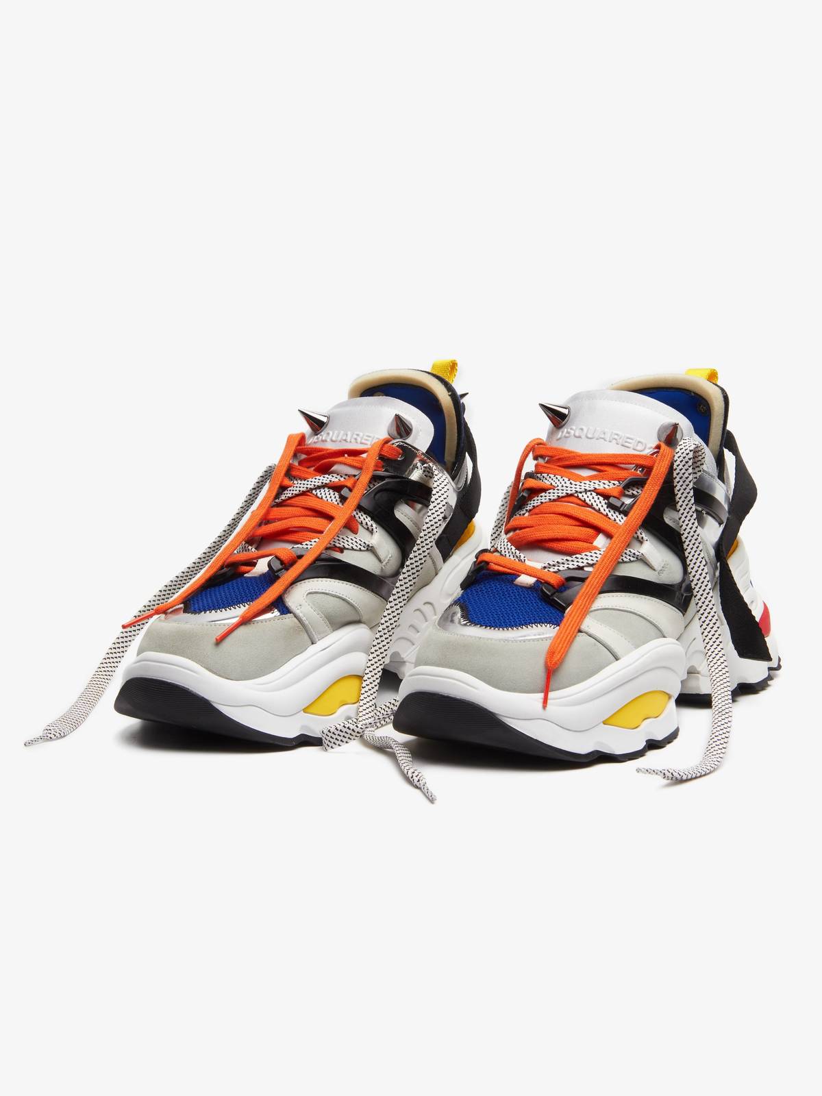 PRE - LOVED] Dsquared2 The Giant Sneakers - White/multicolour