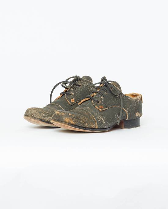 Paul Harnden Shoemakers Burnt Leather Derby Shoes | Garmentory