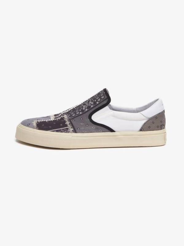 Amiri Paisley Sandals Amiri Monogram Jacquard Paisley Sandal In