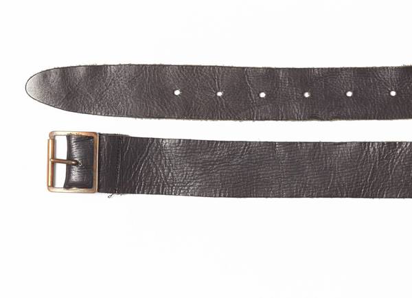 Pre-Loved Paul Harnden Shoemakers Black Leather Belt | Garmentory