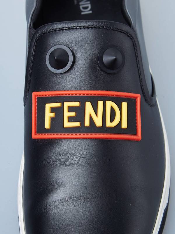 Fendi Love Slip-On Sneakers 