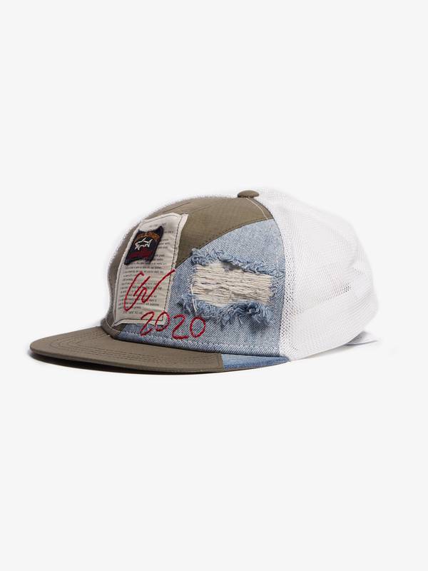 Khaki Woven Baseball Cap | Garmentory