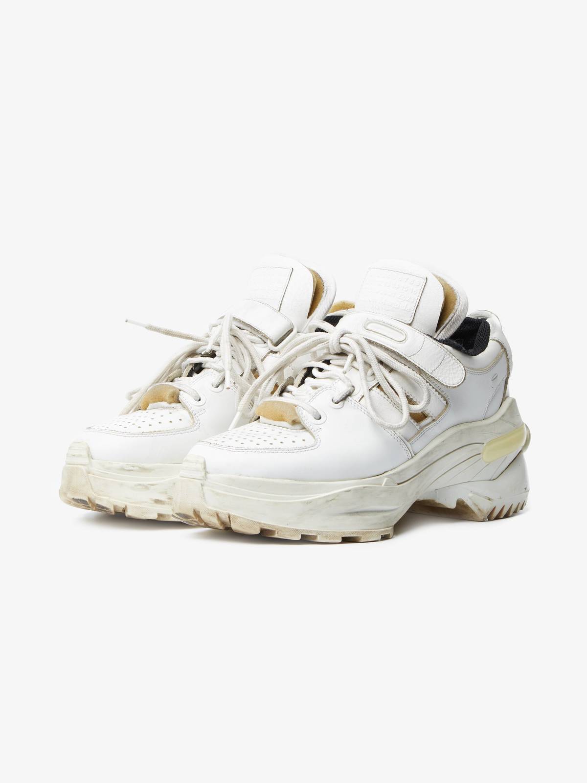 Pre - Loved] Maison Margiela Male Retro Deconstructed Sneakers 
