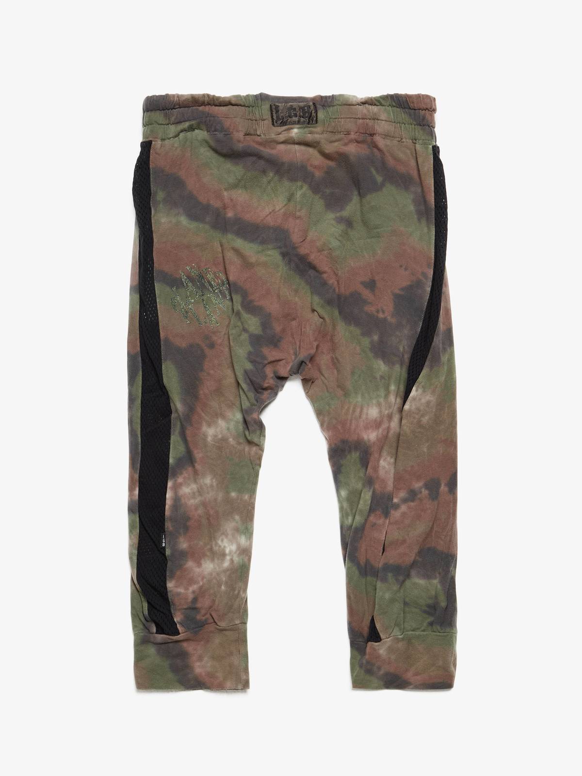 Le Grande Bleu (L.G.B.) Camo Drop Crotch Cotton Sweatpants