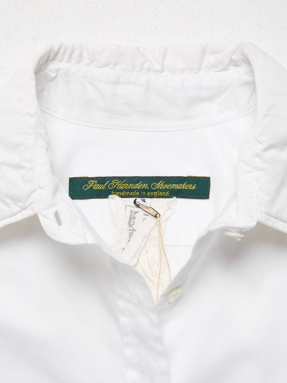 Paul Harnden Shoemakers W White Cotton Shirt | Garmentory