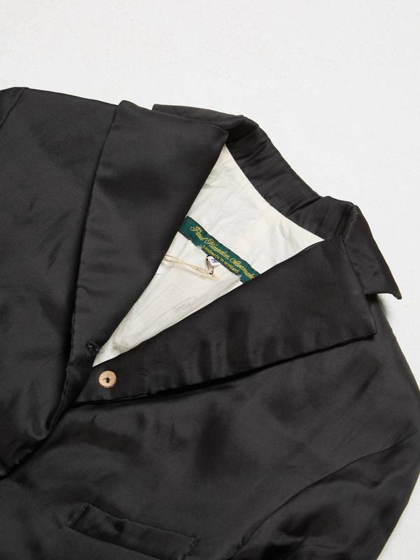 Pre - Loved] Paul Harnden Shoemakers Women Silk Blazer - Black