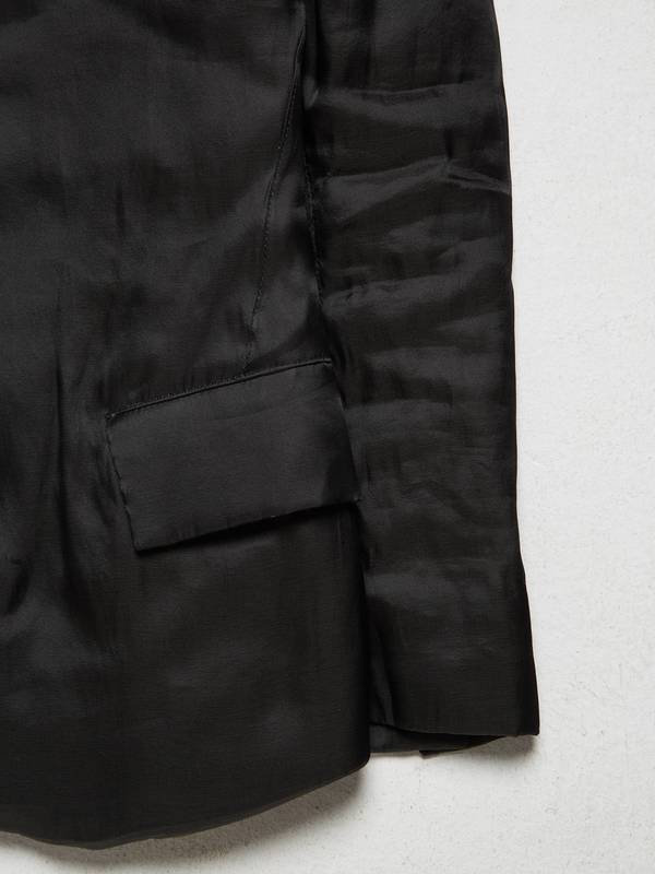 Pre - Loved] Paul Harnden Shoemakers Women Silk Blazer - Black