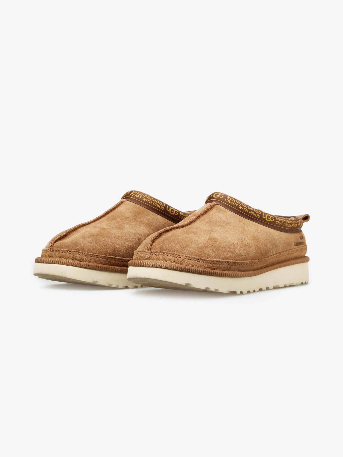 Ugg X Neighborhood Beige Low Top Shearling Boots | Garmentory