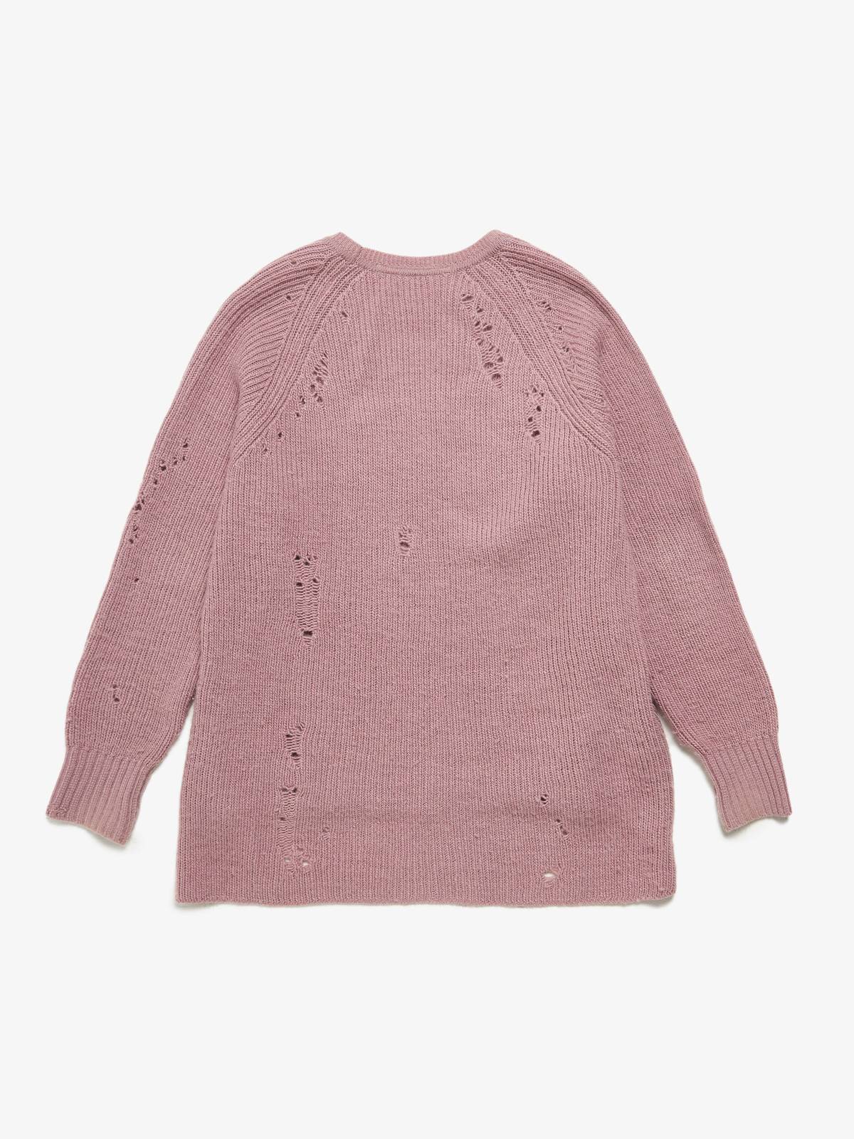 Pre Loved] Julius Distressed Oversized Sweater | Garmentory