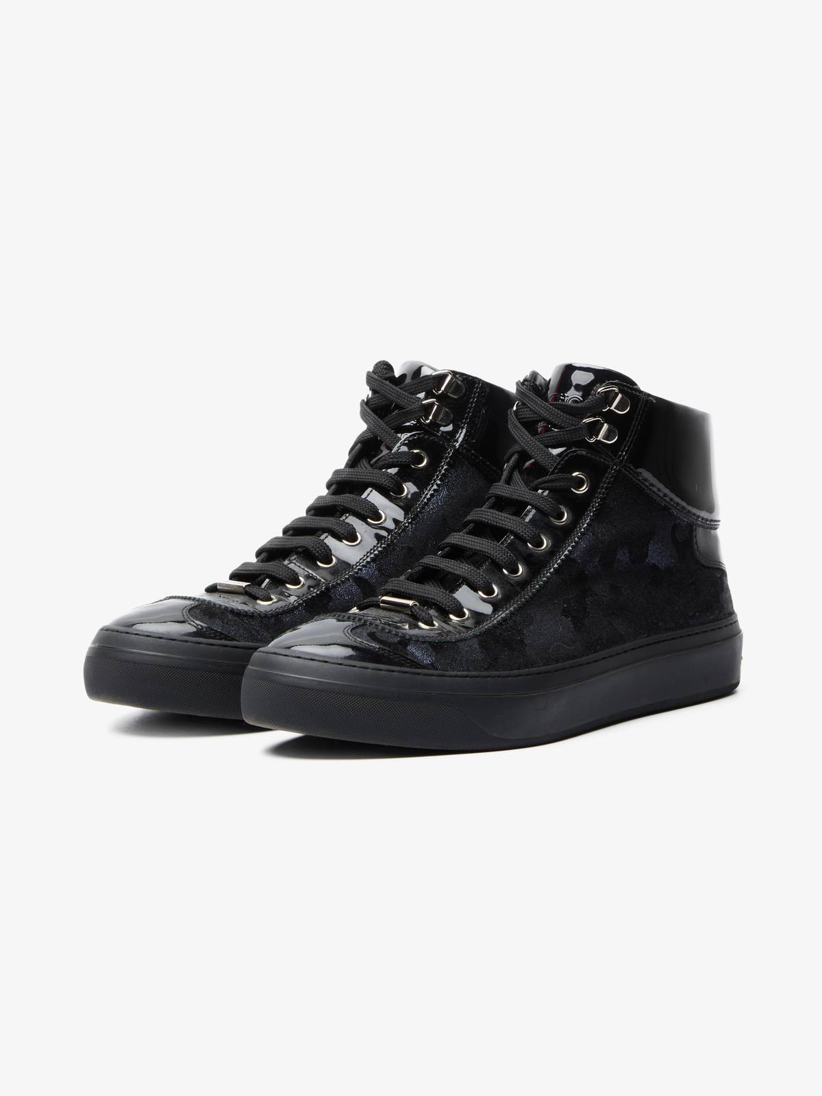 Jimmy-Choo-Black-Laqurered-