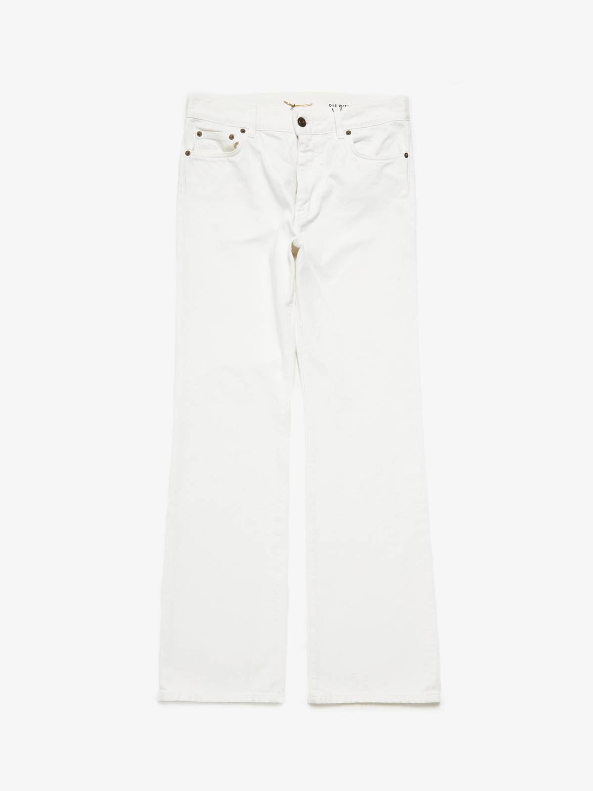 Saint Laurent Paris X Hedi Slimane Straight D15 SS16 Denim