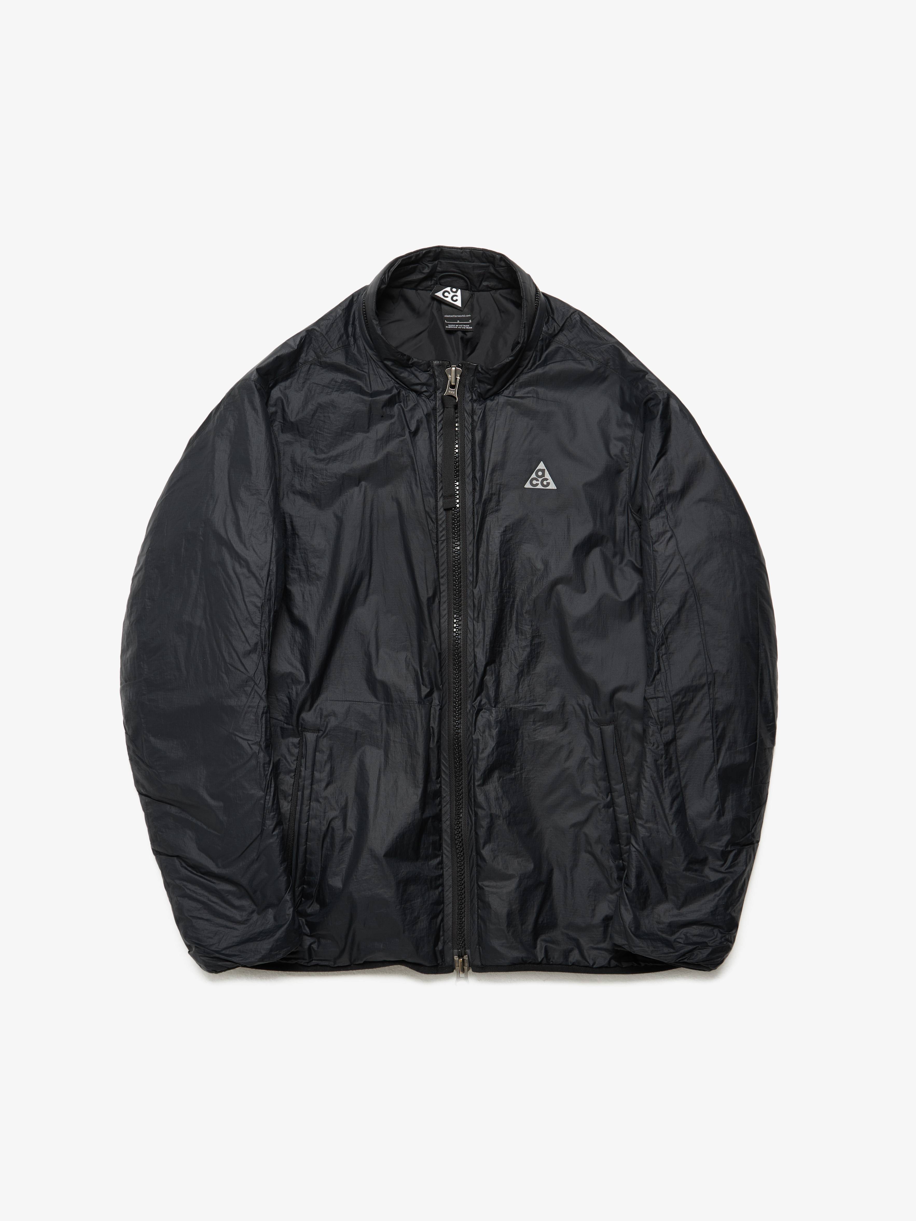 Pre-Loved] Nike ACG Black Logo Printed Down Jacket-BLACK | Garmentory