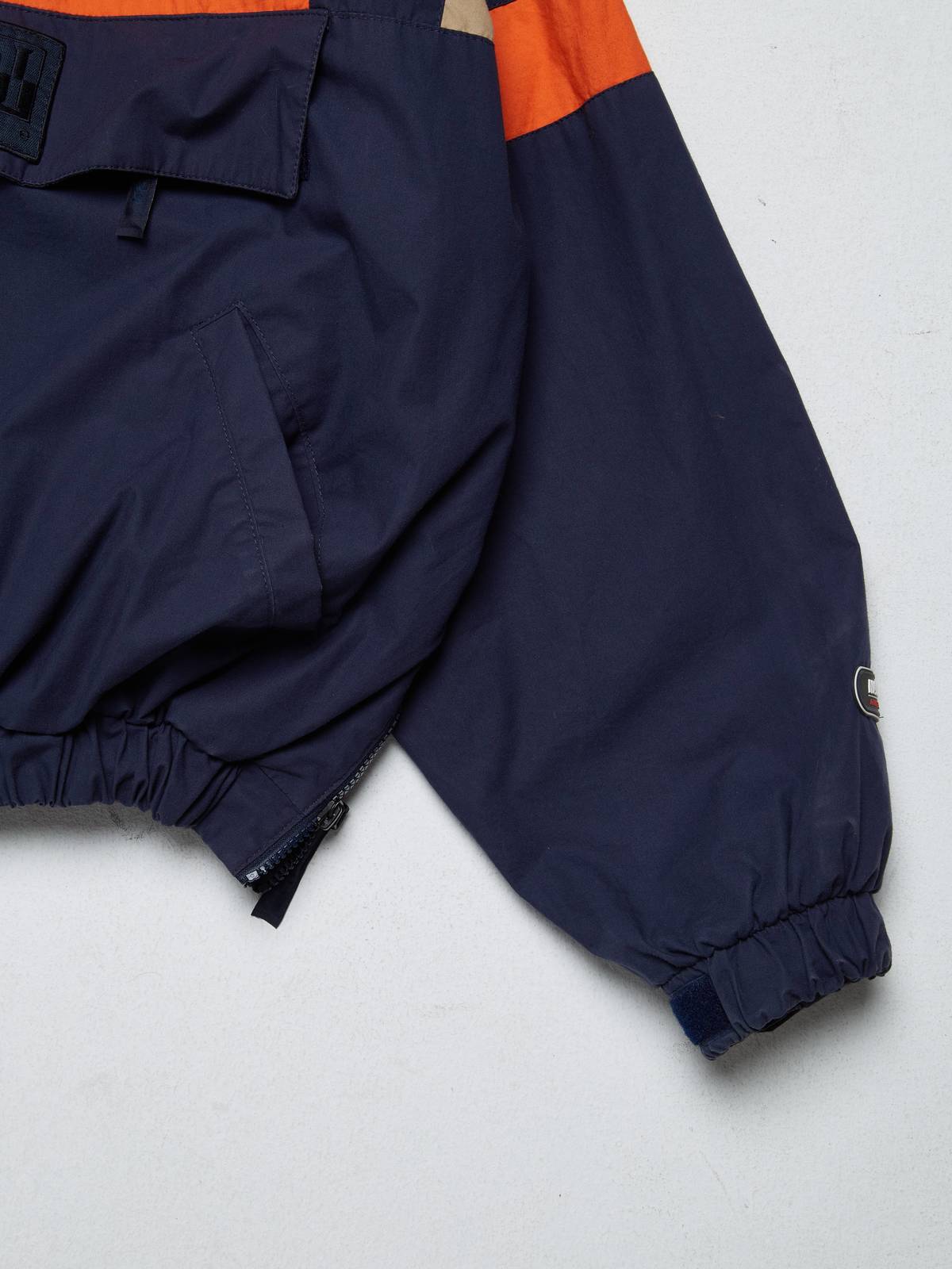 PRE - LOVED] Martine Rose X Napapijri Oversized Navy and Orange A 