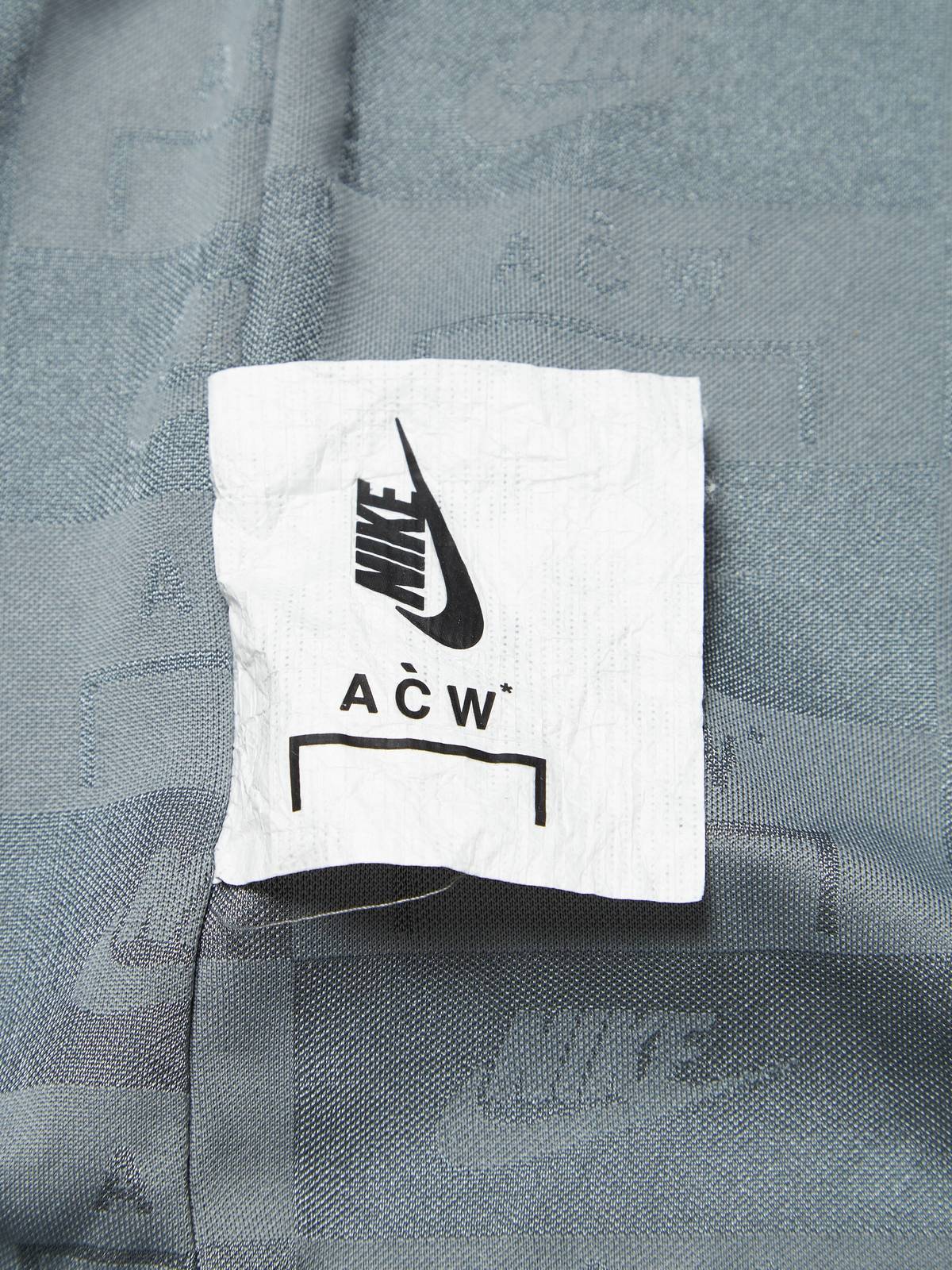 A-COLD-WALL×Nike 長袖 PRE - LOVED] Nike X A Cold Wall Grey Logo Printed Polyester