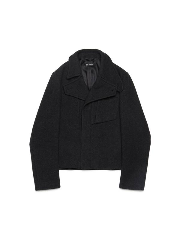 Raf Simons Archive AW08-09 Gray Napoleon Coat | Garmentory