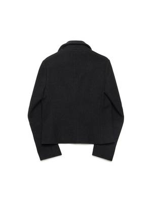 Raf Simons Archive AW08-09 Gray Napoleon Coat | Garmentory