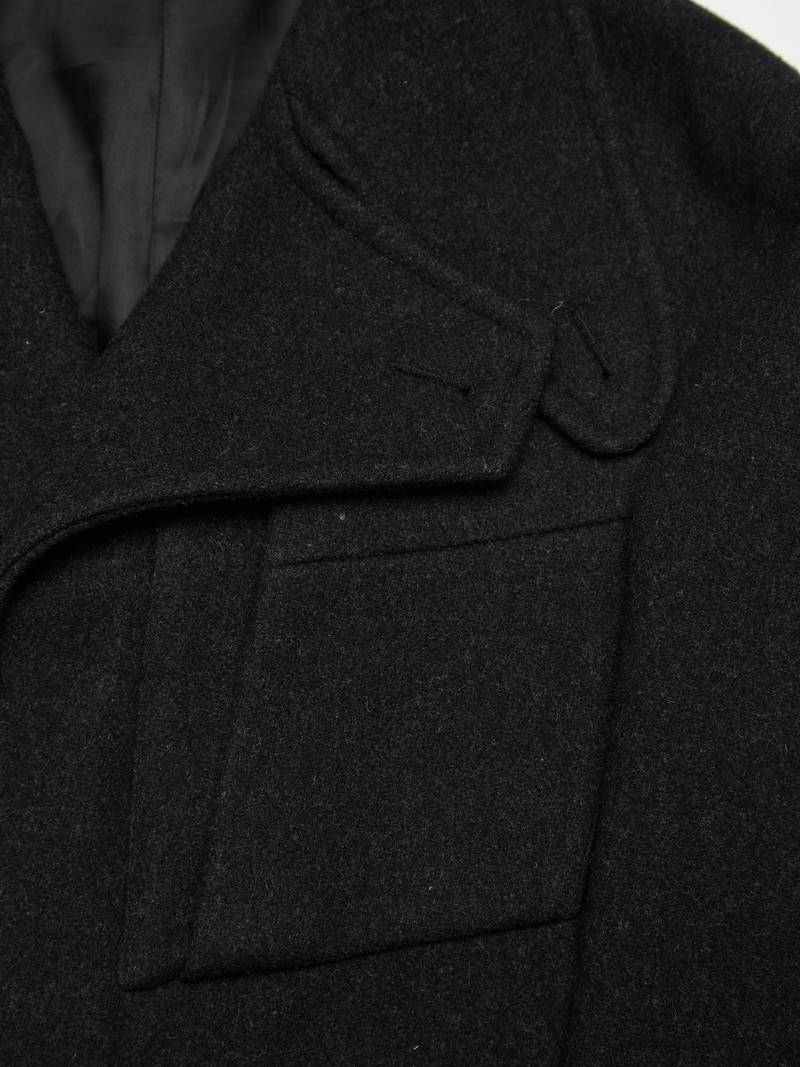 Raf Simons Archive AW08-09 Gray Napoleon Coat | Garmentory