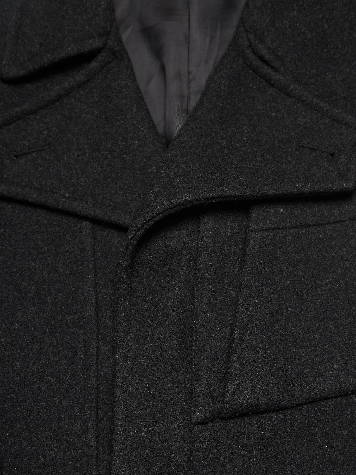 Raf Simons Archive AW08-09 Gray Napoleon Coat | Garmentory
