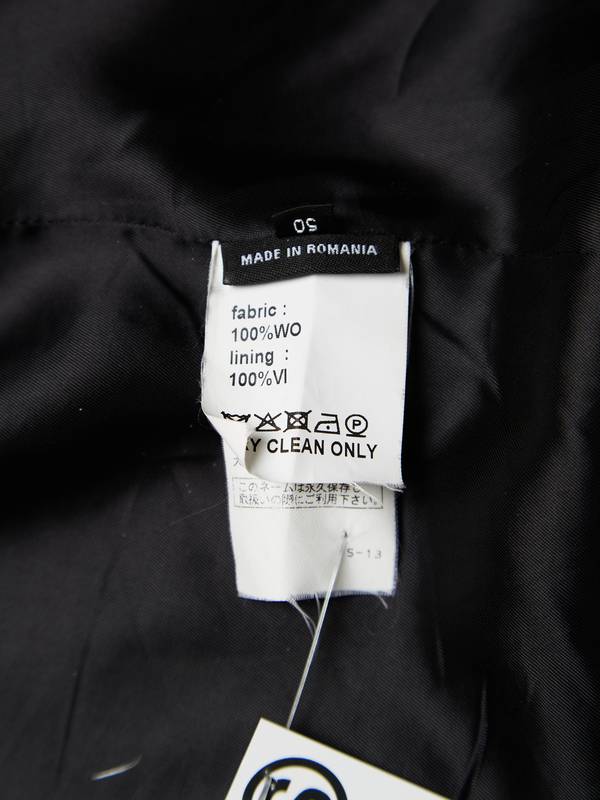 Raf Simons Archive AW08-09 Gray Napoleon Coat | Garmentory